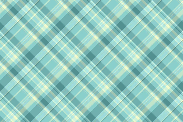 Seamless Tartan Background Check Textile Plaid Texture Fabric Pattern Vector — Stock Vector