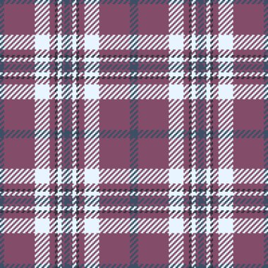 Pembe ve açık renkli desenli arka plan ekoseli tekstil vektörünün kumaşsız kumaşı.