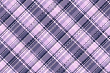 Kalıpsız ekoseli kumaşın dokusu ışık ve pastel renklerde tekstil vektörünü kontrol eder..