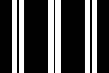 Siyah ve beyaz renklerde dikey olmayan bir kumaş tekstil dikey desen çizgisi vektörünün arkaplan dokusu.