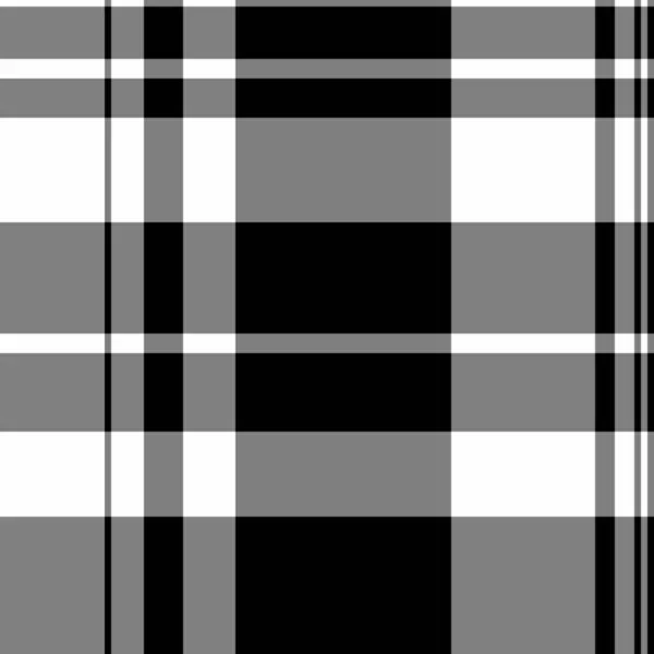 Fabric Pattern Background Tartan Textile Vector Texture Plaid Seamless Check — Stock Vector
