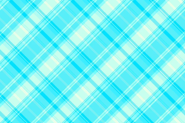 Fabric Vector Seamless Tartan Plaid Textile Pattern Background Texture Check — Stock Vector