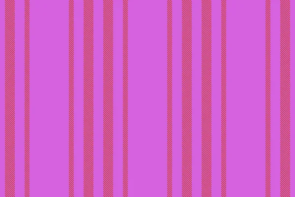 Nahtlose Textur Vertikal Des Textilvektors Mit Streifenlinien Hintergrundmuster Violetten Und — Stockvektor