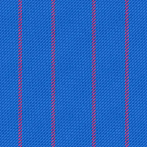 Vector Fabric Vertical Textile Stripe Seamless Pattern Background Texture Lines — Stock Vector