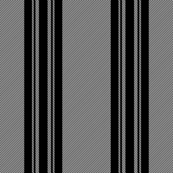 Лінії Візерунка Вертикальні Безшовної Текстури Текстилю Вектором Смуги Тканини Чорно — стоковий вектор
