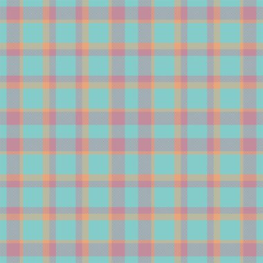 Ekose desenli. Kumaş dokusunu kontrol et. Vektör tekstil baskı tasarımı.