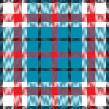 Ekose kontrol kalıbı. Kusursuz kumaş dokusu. Tartan tekstil baskı tasarımı.