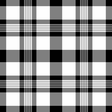 Vektör denetiminin arka plansız dokusu gri ve beyaz renkli kumaş ekoseli kumaş ile tekstil denetimi.