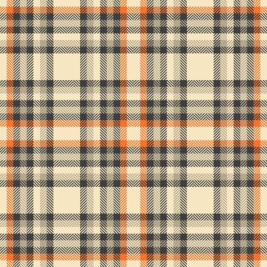 Ekose desenli açık ve gri renklerde tartan kumaş vektörü ekose desenli tekstil kontrolü.