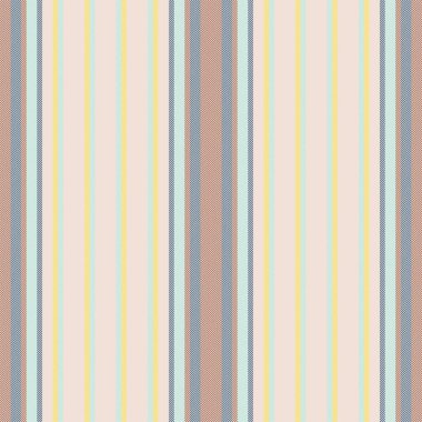 Dikey çizgi deseni. Vektör çizgileri arka plan kumaş dokusu. Geometrik çizgili çizgi tekstil baskısı, ambalaj kağıdı, hediye kartı, duvar kağıdı için dikişsiz soyut tasarım.