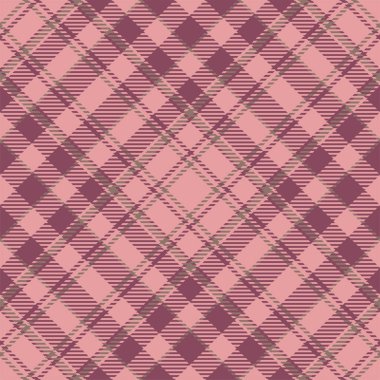 Ekose desenli vektör. Kumaş dokusunu kontrol et. Giysiler, kağıt baskısı veya web arkaplanı için kusursuz tekstil tasarımı.