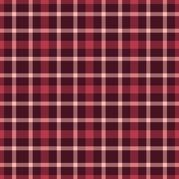 Tartan Texture Pattern Fabric Check Plaid Textile Seamless Background Vector — Stock Vector