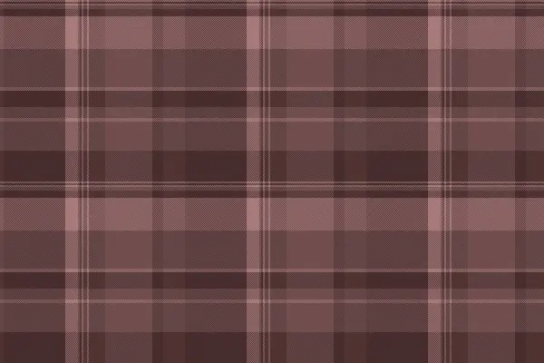 Textile Seamless Texture Tartan Pattern Background Plaid Check Fabric Vector — Stock Vector