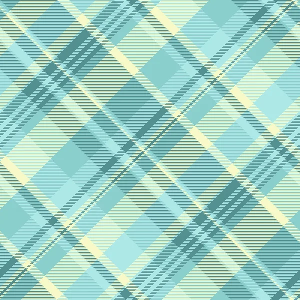 Plaid Tartan Textile Pattern Check Vector Seamless Texture Fabric Background — Stock Vector