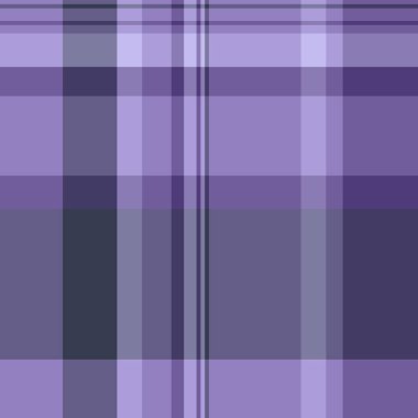 Çivit ve açık renkli desenli ekose kumaşlı kusursuz tekstil denetiminin tartan dokusu.