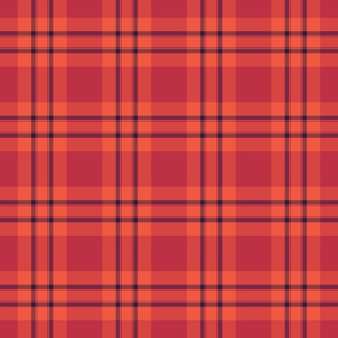 Kırmızı ve pembe renklerde ekose kumaş desenli arka plan tekstil tartanı..