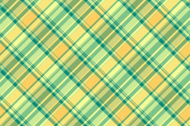 Arkaplan tartan desensiz kumaş yeşil ve kireç renklerinde vektör desenli kumaş denetimi.