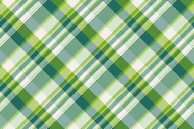 Dikensiz tartan arkaplanlı kumaş vektör ekoseli yeşil ve kireç renkli tekstil desenini kontrol et.