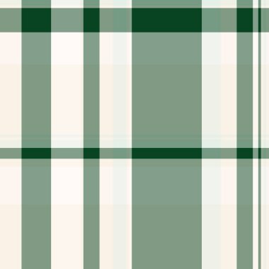 Pastel ve beyaz renklerde arkaplansız kumaş dokusu olan tekstil vektör tartanının ekose desenini kontrol et.