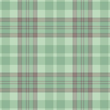 Tartan kumaş ekosesinin pastel ve açık renkli arka plan vektör desenli tekstil dikişsiz dokusu.