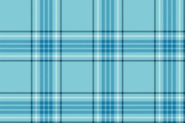 Ekose arka plan, kusursuz mavi deseni kontrol et. Tekstil baskısı için vektör kumaş dokusu, ambalaj kağıdı, hediye kartı, duvar kağıdı düz tasarım.