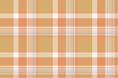 Ekose arka plan, bej rengi kusursuz deseni kontrol et. Tekstil baskısı için vektör kumaş dokusu, ambalaj kağıdı, hediye kartı, duvar kağıdı düz tasarım.
