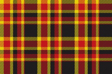 İskoç ekosesinin kusursuz deseni. Kumaş dokusunu kontrol ederek tekrarlanabilir arkaplan. Çizgili tekstil izinin düz vektör arkaplanı.