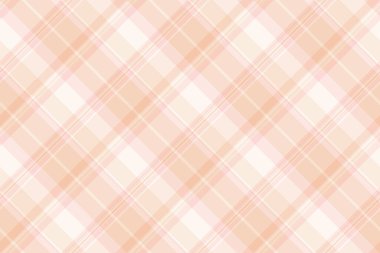 Desenli ekoseli kumaşın arka plan kumaş vektörü. Tartan desenli. Açık renkli ve sisli gül renklerinde tekstil kontrolü yap..