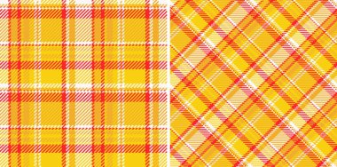 Kumaş vektör arka planı çocuk renklerinde ayarlanmamış tekstil ekoseli tartan deseni.