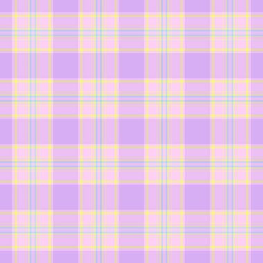 Açık ve sarı renkli tartan kumaş desenli işaretsiz vektörün ekose arkaplan dokusu.