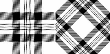 Tek renkli kumaş desenli ekose kumaş desenli pürüzsüz desen vektörünün arka plan denetimi.