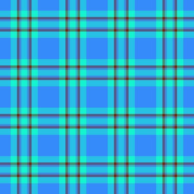 Kalıbın desen ekoseli vektörü kumaş kumaş dikişsiz arkaplan ve mavi renklerde tartanı kontrol et.