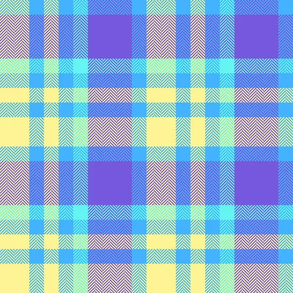 Arkaplan tartanının ekose desenli tekstil kumaşı. Dokusu olmayan kumaş vektörü siyan ve sarı renklerde..