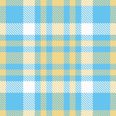 Kumaş dokusunun ekoseli kumaş dokusunu tartan desenli dikişsiz vektör ve kehribar renkleriyle kontrol et.