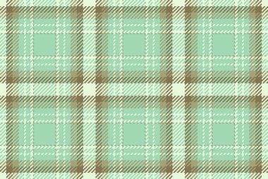 Kontrol kumaşı deseninin tekstil dokusu vektör arkaplanı ışık ve pastel renklerde dikişsiz tartan.