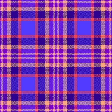 Ekose desenli. Kumaş dokusunu kontrol et. Vektör tekstil baskı tasarımı.