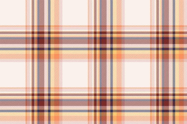 Ekose arka plan, bej rengi kusursuz deseni kontrol et. Tekstil baskısı için vektör kumaş dokusu, ambalaj kağıdı, hediye kartı, duvar kağıdı düz tasarım.