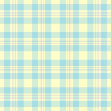 Aydınlık ve limon şifon rengi tekstil kumaş desenli tartan dokusu kontrolünün kusursuz arka plan vektörü.