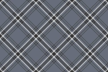 Pastel ve gri renklerde desensiz ekose kumaşlı vektör dokusu tartan tekstil denetimi.