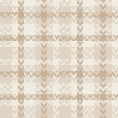 Kontrol kumaşı ekosesinin arkaplan tekstil dokusu açık ve beyaz renklerde dikişsiz bir tartan vektör deseni ile.