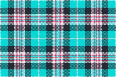 Kalıpsız arkaplan tekstil taşıyıcı kumaşı. Deri kontrolü ekoseli, gök mavisi ve koyu renklerde..