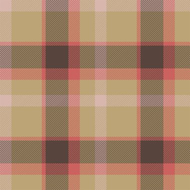 Ekose desenli. Kumaş dokusunu kontrol et. Vektör tekstil baskı tasarımı.