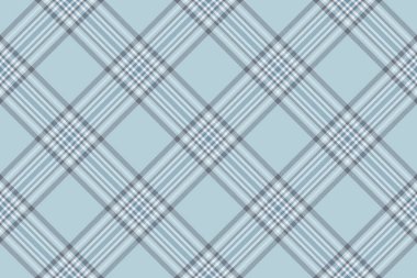 Açık ve beyaz renklerde tekstil kontrolüyle tartan desenli ekose kumaş vektörü.