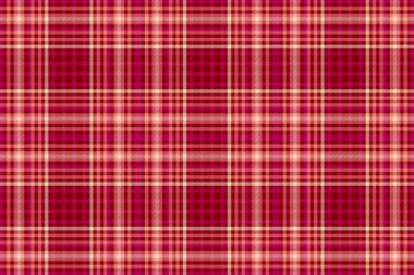 Arkaplan tekstil ekosesinin desen vektörünü kestane rengi ve kırmızı renklerde eklemsiz kumaşla kontrol et.