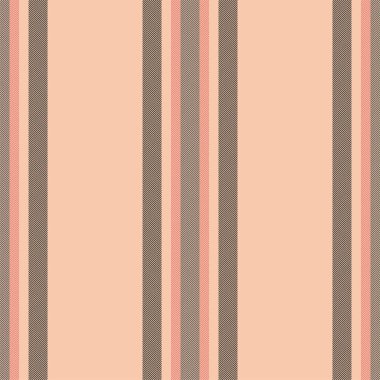 Dikey çizgi deseni. Vektör çizgileri arka plan kumaş dokusu. Geometrik çizgili çizgi tekstil baskısı, ambalaj kağıdı, hediye kartı, duvar kağıdı için dikişsiz soyut tasarım.