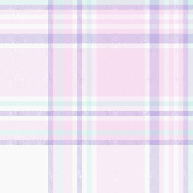 Ekose kontrol vektör desenli açık ve beyaz renklerde arka plan tartan dokusu olmayan tekstil kumaşı.