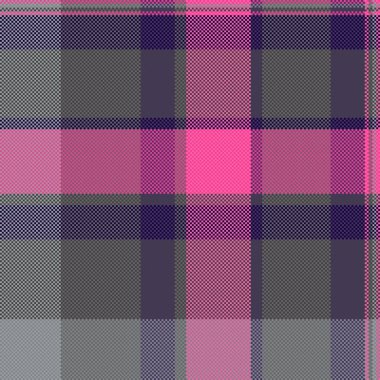 Gri ve loş gri renklerde desensiz denetimli vektör kumaş tartanın arka plan ekoseli kumaşı.