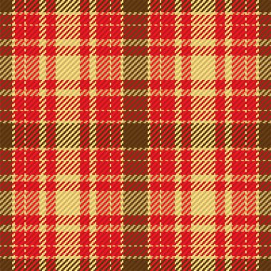 İskoç ekosesinin kusursuz deseni. Kumaş dokusunu kontrol ederek tekrarlanabilir arkaplan. Çizgili tekstil izinin düz vektör arkaplanı.