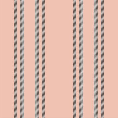 Dikey çizgi deseni. Vektör çizgileri arka plan kumaş dokusu. Geometrik çizgili çizgi tekstil baskısı, ambalaj kağıdı, hediye kartı, duvar kağıdı için dikişsiz soyut tasarım.