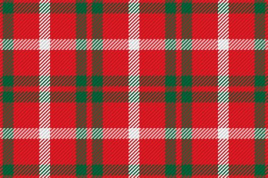 İskoç ekosesinin kusursuz deseni. Kumaş dokusunu kontrol ederek tekrarlanabilir arkaplan. Çizgili tekstil izinin düz vektör arkaplanı.